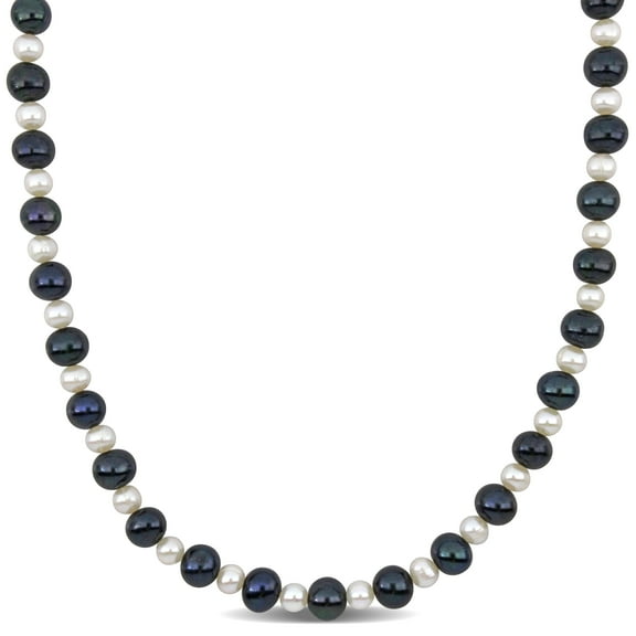 Everly Men's Cultured Pearl Sterling Silver Necklace