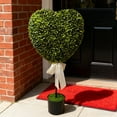 thumbnail image 6 of Gytml 32.28In Heart Shaped Bonsai, Heart Topiary Trees With Planter Pots, Valentine'S Day Artificial Potted Floral Decor For Indoor Outdoor Home Porch Decor Green-82cm, 6 of 8