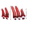 thumbnail image 3 of TIELUTT Terrifying Upgrade! Halloween Human Severed Fingers Set (Five ) Matrix Ornament Ornament Set Postal Ornament Ornament Pretty Small Christmas Ornament, 3 of 4