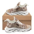 thumbnail image 1 of Zapatillas de deporte con flores de hibisco, estilo vintage, para mujer, hombre, otoño e invierno, para viajes al aire libre, de malla resistente a la suciedad y con absorción de impactos., 1 of 6