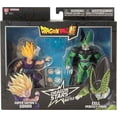 thumbnail image 1 of Dragonball Super 6 Inch Action Figure Dragon Stars 2-Pack - Super Saiyan 2 Gohan vs. Cell, 1 of 2
