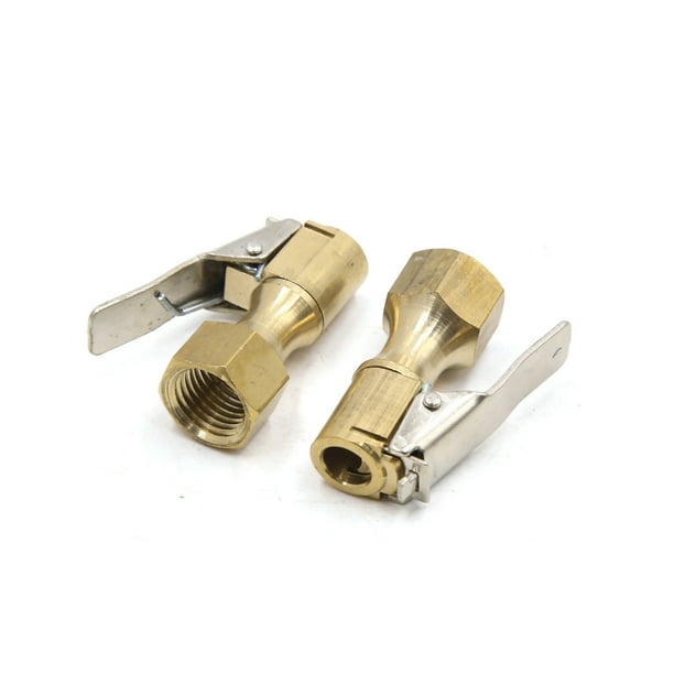 2Pcs 12mm Hose Car Vehicle Tyre Tire Inflator Air Valve Connector