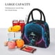 thumbnail image 5 of Balery Punk Style Blue Haired Skull Bolsa de Almuerzo para Mujeres, Caja de Almuerzo, Bolsa de Almuerzo Pequeña Impermeable, Tote de Almuerzo Reutilizable con Gran Capacidad, 5 of 6