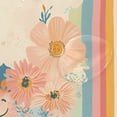 thumbnail image 4 of Yayeee Shower Curtain with Hooks 72"x72" Waterproof Fabric Bathroom Hanging Decor, Beige Rainbow Clouds, 4 of 5