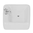 thumbnail image 1 of Lavabo de Salle de Bain pour Maison de Poupée, Céramique Blanche Résistante à l'Usure, Lavabo de Salle de Bain Miniature pour Maison de Poupée, Accessoires pour Maison de Poupée, 1 of 8