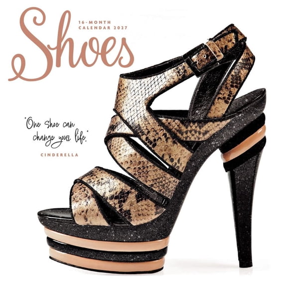 Carousel Calendars, Shoes 2027 Mini Wall Calendar