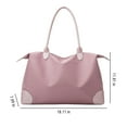 thumbnail image 3 of LACKUST Travel Duffel Tote, Gym Tote, Carry On Overnight, Trolley Sleeve, Wet Pocket, For Women,Pink, 3 of 9