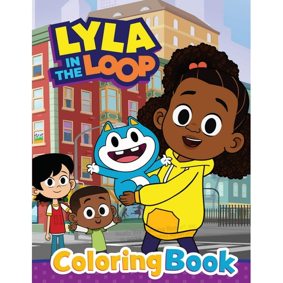 Really Big Coloring Books® | ColoringBookcom Lyla in the Loop - PBS KIDS® Characters Coloring Book
