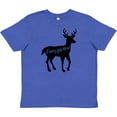 thumbnail image 3 of Inktastic Pennsylvania Black Deer Silhouette Youth T-Shirt, 3 of 5