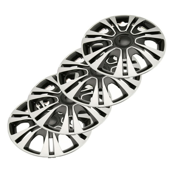 Cubierta De La Llanta De La Rueda, Tapa De La Rueda Hubcap Exquisito Textura Anti -desgaste 4pcs 15 Pulgadas Para