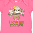 thumbnail image 4 of Inktastic Cute Sloth I Love My Memaw Boys or Girls Baby Bodysuit, 4 of 5