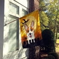 thumbnail image 2 of Caroline's Treasures BB1812CHF Halloween Red Corgi Flag Canvas House Size , Large, multicolor, 2 of 4