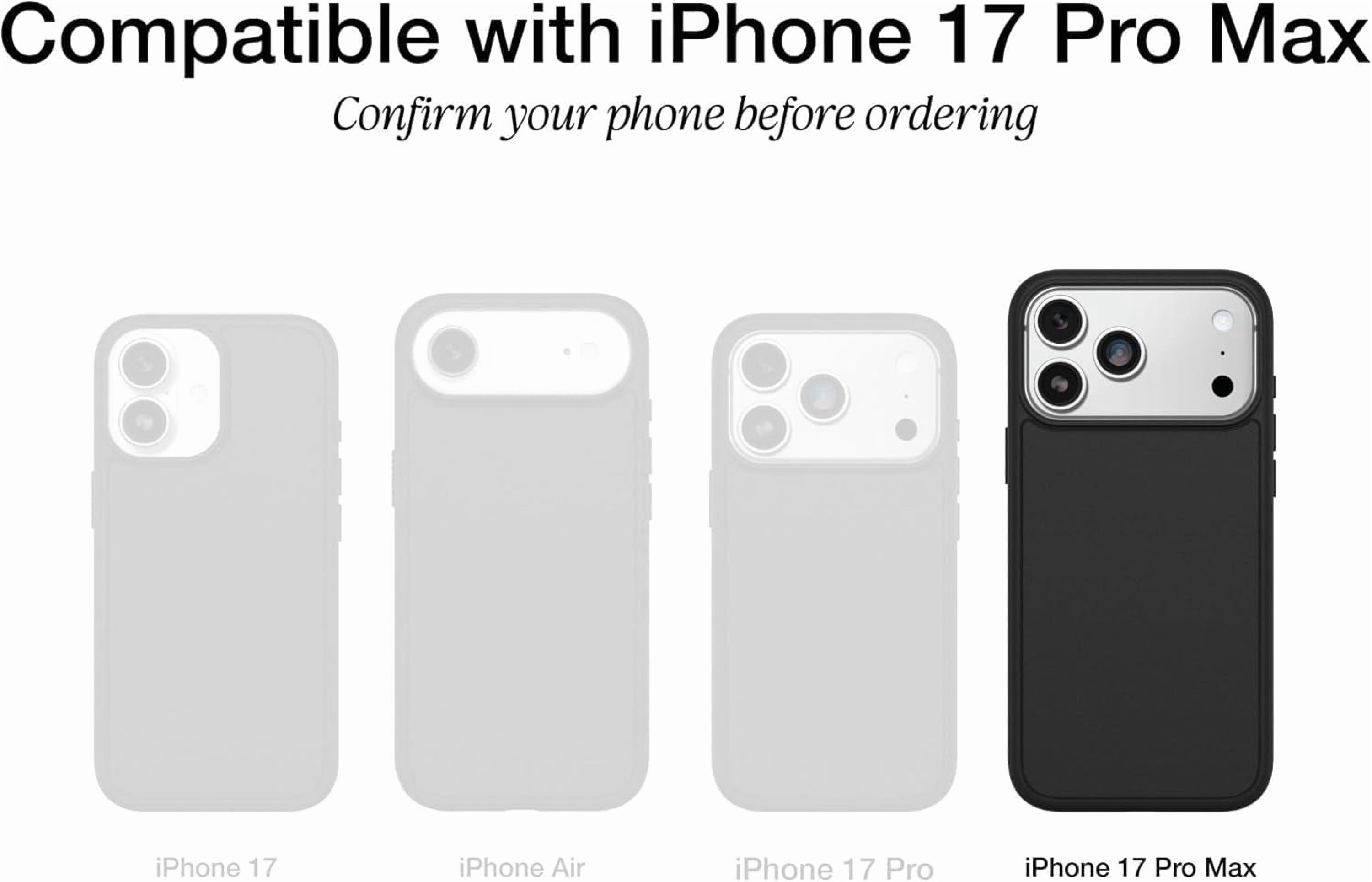 OtterBox iPhone 17 Pro Max (Only) - Defender Series Case - Indigo Tulip (Blue & Purple) - Snaps on MagSafe - Tough - Rugged & Durable