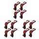 thumbnail image 1 of Scienceny Paquete de 4 ganchos de plástico para reposacabezas de vehículos 2 en 1, juguete giratorio de 360 ​​grados, bolsa de compras, billetera, Type1 NO1 Scienceny CBP254237, 1 of 6