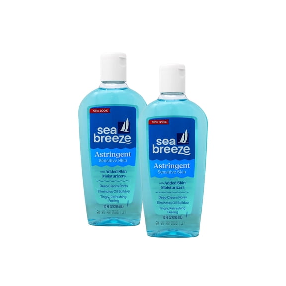 Sea Breeze Sensitive Skin Astringent 10 oz (Pack of 2)