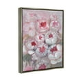 thumbnail image 3 of Stupell Pink Outline Peony Blooms Abstract Botanical & Floral Painting Gray Floater Framed Art Print Wall Art, 3 of 6