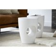 thumbnail image 3 of Aylard Outdoor Stool Ivory, 3 of 8