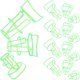thumbnail image 5 of 15pcs Bottle Holders, Hanging Saline Nets, Storage Bottle Covers, Lightweight Portable, Hospital Use, Random Color, 5 of 5