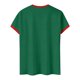 thumbnail image 4 of Women's Football Graphic T-Shirt, Women's V-Neck Short Sleeve Letter Print T-Shirt, Fashion Casual Top for Daily Wear for Soccer Tournament 2026 Army Green Size: S, 4 of 5