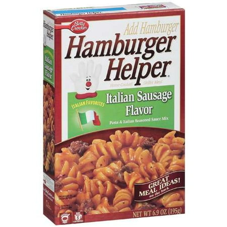 General Mills Hamburger Helper Italian Pasta & Seasoned Sauce Mix, 6.9 oz
