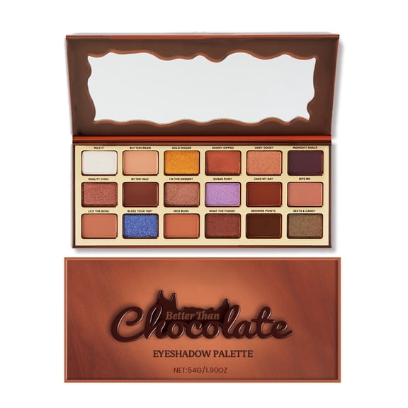 Alvantor Chocolate Eyeshadow Palette, Neutral Matte Shimmer Cool Tone Daily Makeup
