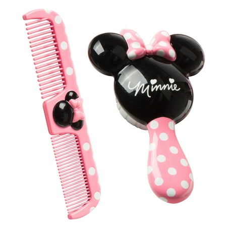 Disney Baby Minnie Mouse Brush and Comb Set (Best Brush For Fine Hair)