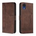 thumbnail image 1 of Funda con tapa estilo vintage para Samsung A03 Core, ranura para múltiples tarjetas, protección total, estilo retro, material PU+TPU, 1 of 5