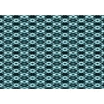 thumbnail image 1 of Ahgly Company Machine Washable Indoor Rectangle Transitional Deep Teal Green Area Rugs, 2' x 5', 1 of 7