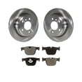 thumbnail image 1 of Transit Auto Rear Disc Brake Rotors and Semi-Metallic Pads Kit for Car 2016 BMW 428i xDrive Without Blue Painted Calipers with M Sport Package K8F-101956, 1 of 2