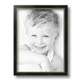 thumbnail image 2 of ArtToFrames 9" x 12" Black Square with Gold Beads Picture Frame, 9x12 inch Black Wood Poster Frame (WOM-5021), 2 Pack, 2 of 7