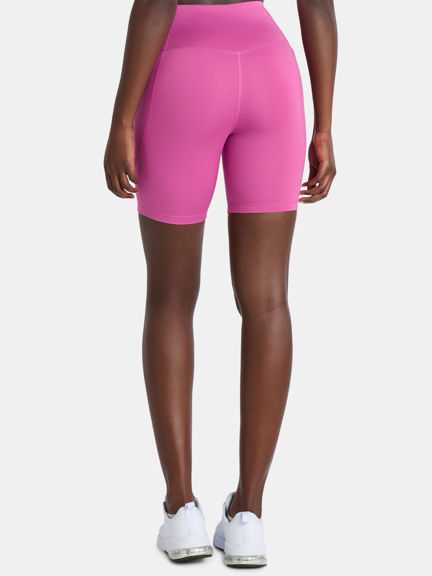 Athletic Works Women's and Women's Plus High Rise Bike Shorts, Size XS-4X