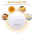 thumbnail image 3 of 1Pc Cereal Cup Breakfast Cup Microwave Oven Milk Cup Portable Milk Cup, 3 of 8