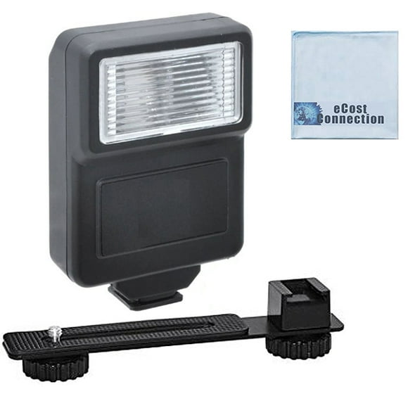 Appareil Photo Numérique Flash et Support pour Fuji, Samsung, Leica, Panasonic, Kodac & Plus Appareils Photo & Caméscopes + Chiffon en Microfibre eCostConnection