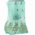 thumbnail image 3 of Babysbule Scarf for Women Women Lady Multi-color Peacock Flower Scarf Long Soft Wrap Shawl STole Pashmina, 3 of 3