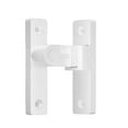 thumbnail image 2 of SPRING Door Lock Bolt Sliding 5 Color Option Accessories Door Buckle Replacement Zinc Alloy Complicated Procedures Sliding white, 2 of 9