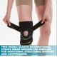 thumbnail image 4 of Rodillera con estabilizadores laterales y almohadillas de gel para un soporte perfecto para la rodilla, Verde, 4 of 5