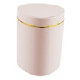 thumbnail image 2 of WeiLaiKeQi Desktop Small Trash Can Compact with Lid Recycling Bin for Car Vanity Office Pink, 2 of 9