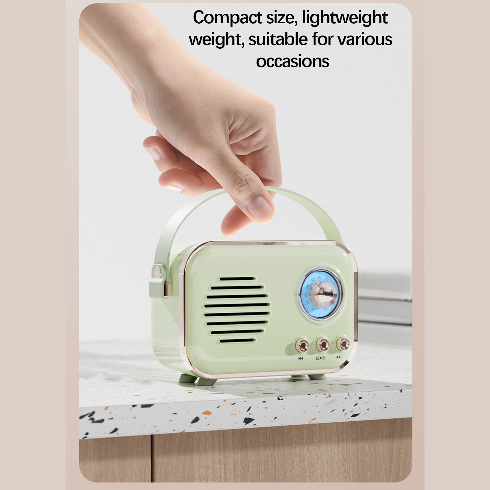 Apmemiss Clearance Karaoke Machine for Kids, Mini Portable Bluetooth Karaoke Speaker Wireless Mics for Kids Adults, Gifts Toys for Girls Boys Family Home Party Girls Christmas Gifts