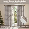 thumbnail image 3 of Cortina Madison Park Anaheim Cabin Plaid 50x95 Marron, 3 of 7