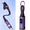 Purple, variant on 4 in 1 USB C Keychain Charger Cable, 65W Fast Charging Short Phone Lanyard Data, Portable Multi Charge LED Display Digital Cord