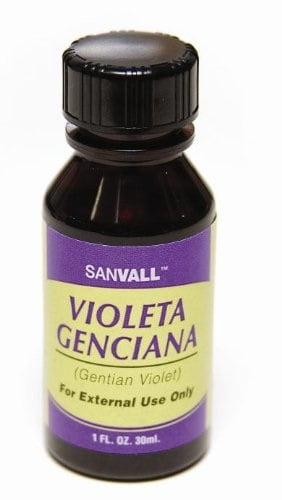 Sanvall Gentian Violet 1 Solution 1 Oz Walmart Com Walmart Com