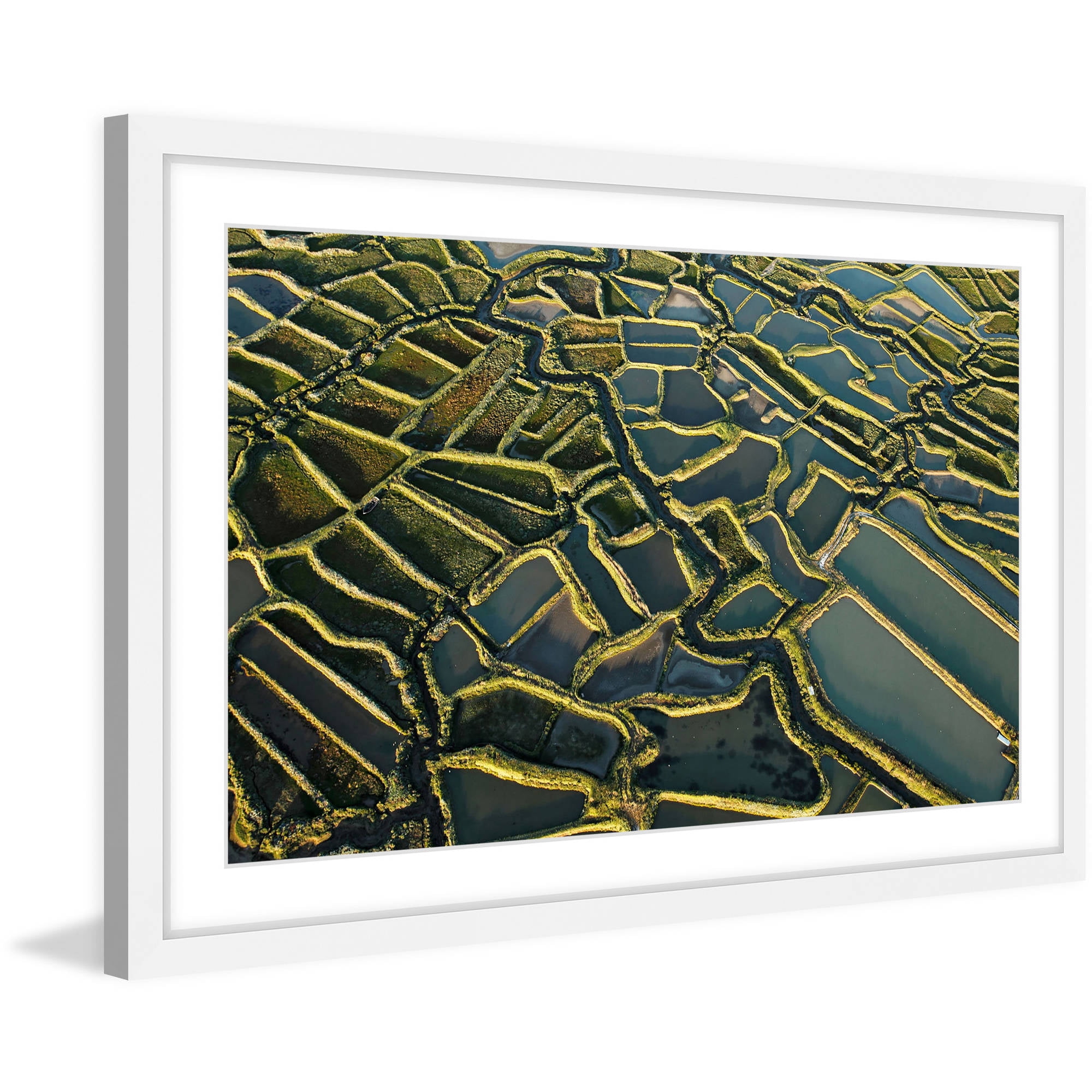 Marmont Hill "Waterways" Framed Painting Print