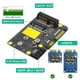 thumbnail image 2 of 2 in 1 Msata/M.2 NGFF SSD to Dual SATA3 Adapter M.2/MSATA to SATA Adapter M.2 NGFF MSATA SSD to SATA3.0 2.5Inch Adapter, 2 of 5