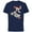Navy, variant on Disney Pixar Toy Story 4 Duke Caboom Stunt Jump T-Shirt - Short Sleeve Cotton T-Shirt for Adults - Customized-White