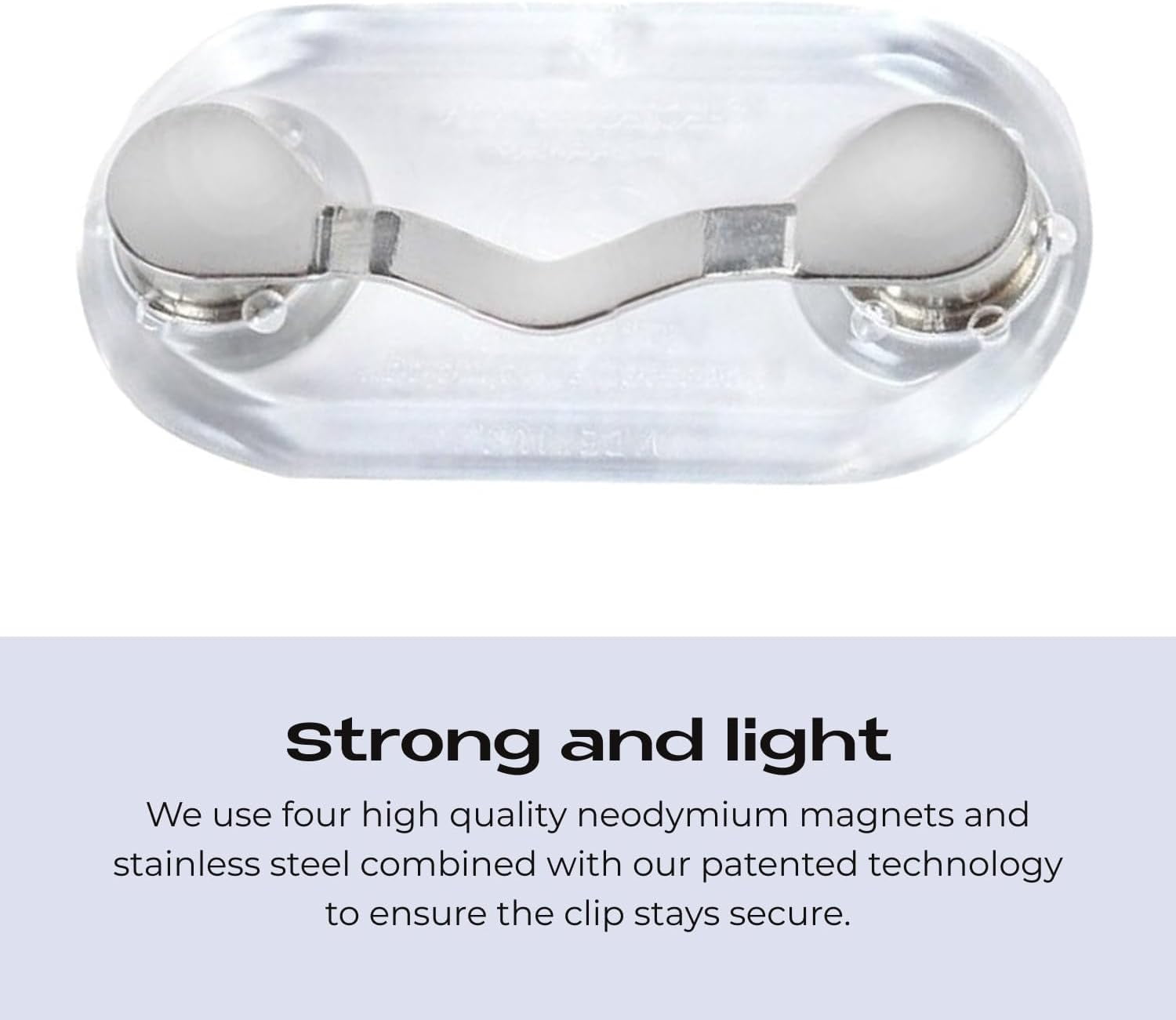 Readerest Magnetic Eyeglass Holder, Shark Tank Edition, Stainless Steel, USA  Made 