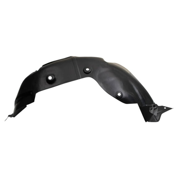 TRQ Front Left Inner Fender Liner Black Drivers Side Fits Select 2013 Hyundai Veloster HY1248151