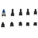 thumbnail image 5 of Sidaley Interruptor de botón pulsador de 180 piezas, microinterruptores táctiles, equipo eléctrico táctil, Kit surtido de botones duraderos Electrónica miscelánea, 5 of 6