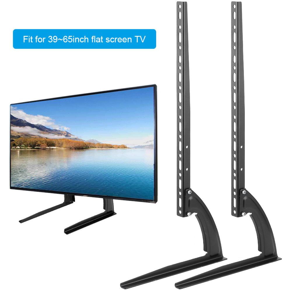 Adjustable Universal TV Stand Table Top Mount Base LCD Flat Screen 39-65inch US 