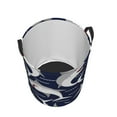 thumbnail image 3 of Balery Angry Shark Round Laundry Basket with Handles Waterproof Freestanding Laundry Hamper for Clothes Toys in the Dorm and Family-Small, 3 of 8
