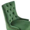 thumbnail image 6 of Modway Regent Tufted Performance Velvet Office Chair in Gold Emerald, 6 of 7